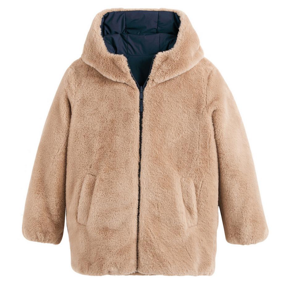 La Redoute Collections Doudoune chaude réversible à capuche  