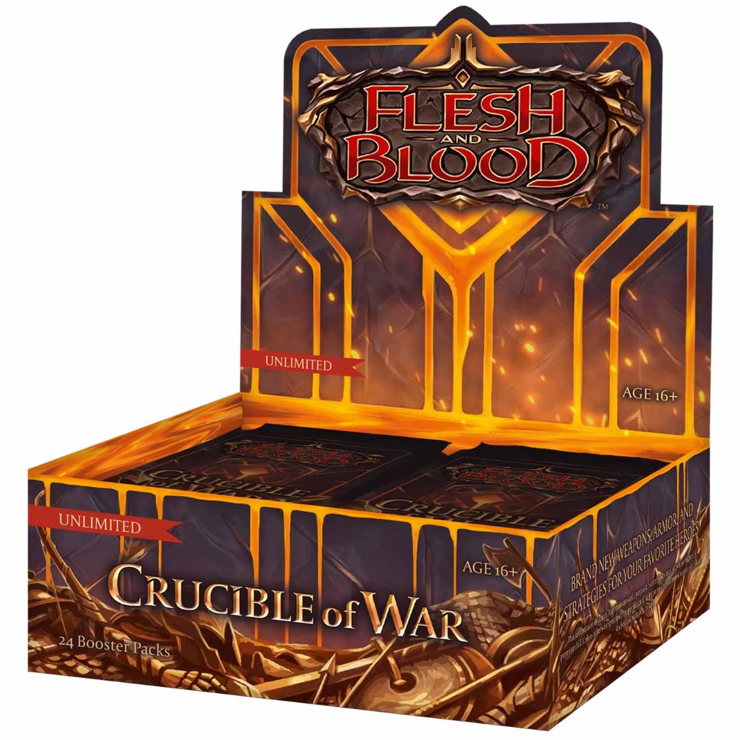 Legend Story Studios  Flesh and Blood Crucible of War Unlimited Edition Booster Display - EN 