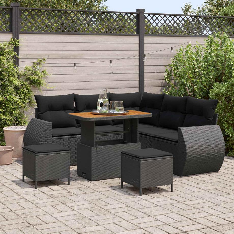 VidaXL Gartenmöbel poly-rattan  