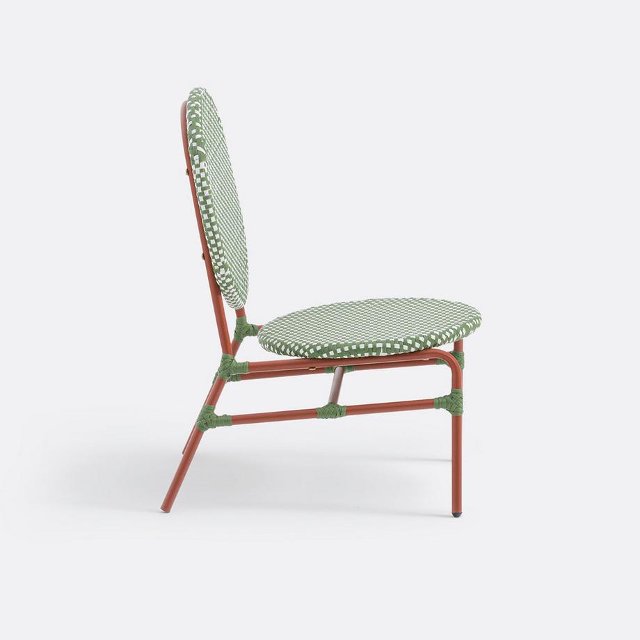 La Redoute Intérieurs Lot de 2 fauteuils bas de jardin Matu  