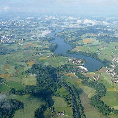 Image of Ballonfahrt Über Das 3 Seen-land - Inkl. Champagner (für 1 Person) Unisex