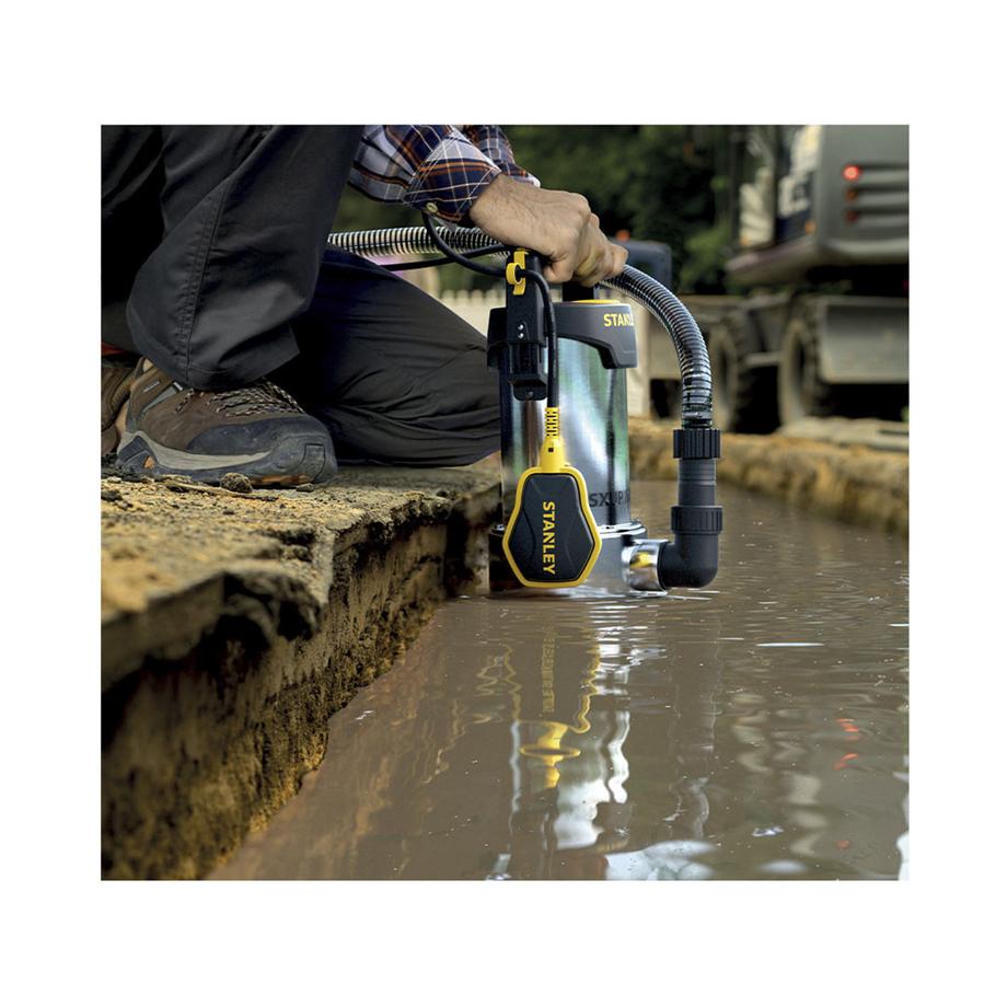 Stanley®  Pompe immergée 1100W SXUP1100XDE Acier inoxydable 
