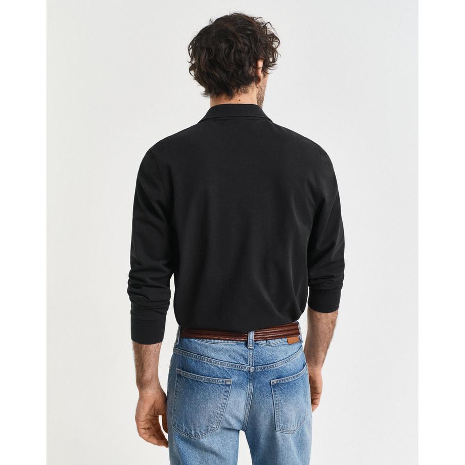 GANT Shield Longsleeve Pique Rugger Poloshirt  
