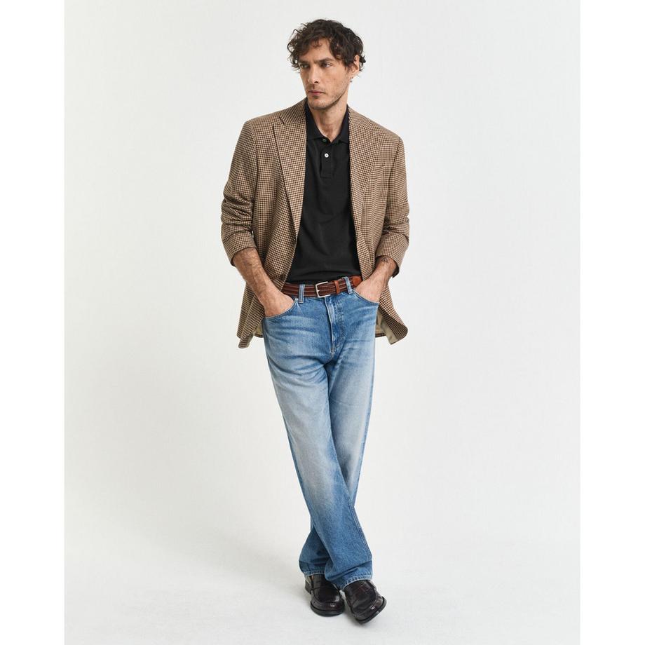 GANT Shield Longsleeve Pique Rugger Poloshirt  