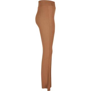 URBAN CLASSICS Ausgestellte Gerippte High Waist Leggings  