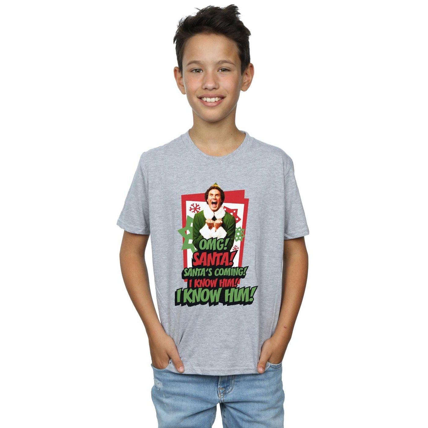 Elf  OMG Santa TShirt 