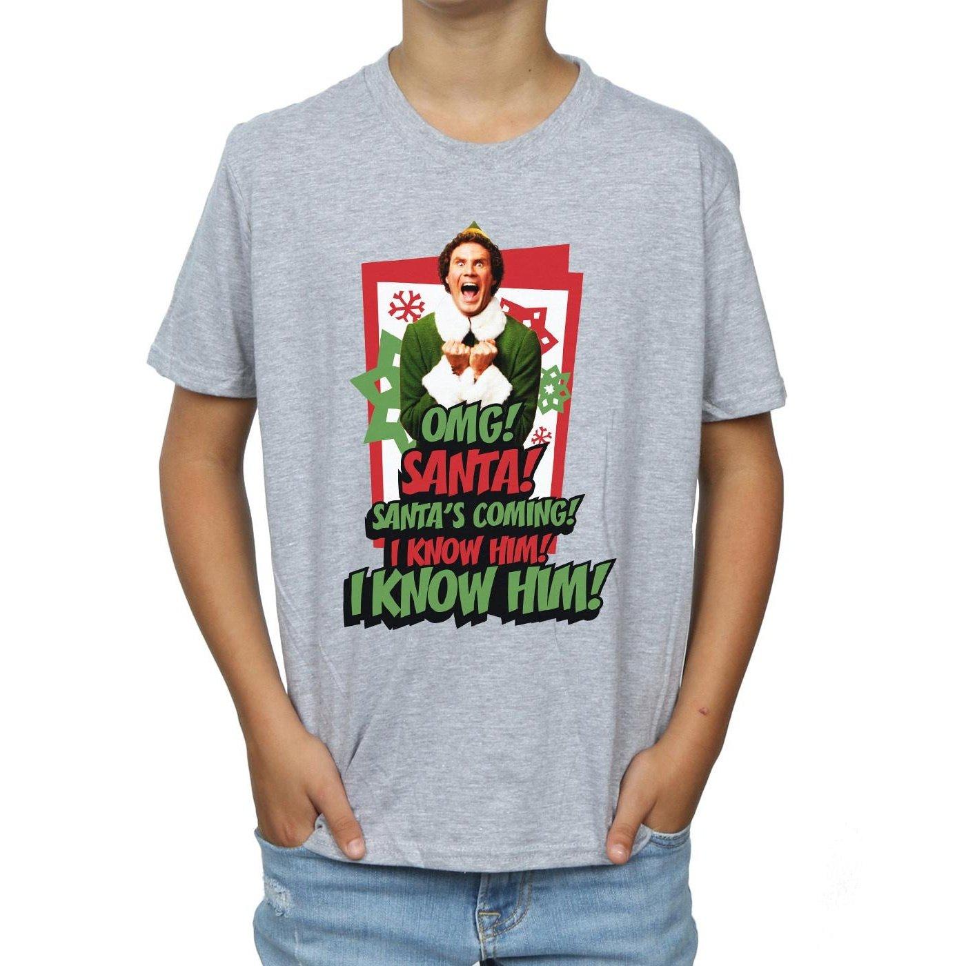 Elf  OMG Santa TShirt 