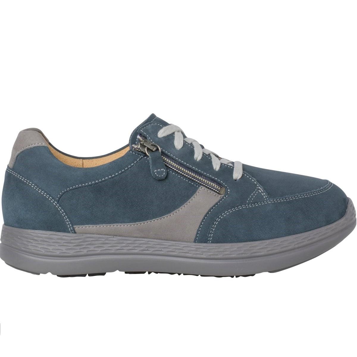 Image of Karl-ludwig - Nubuk Sneaker Herren Blau 40