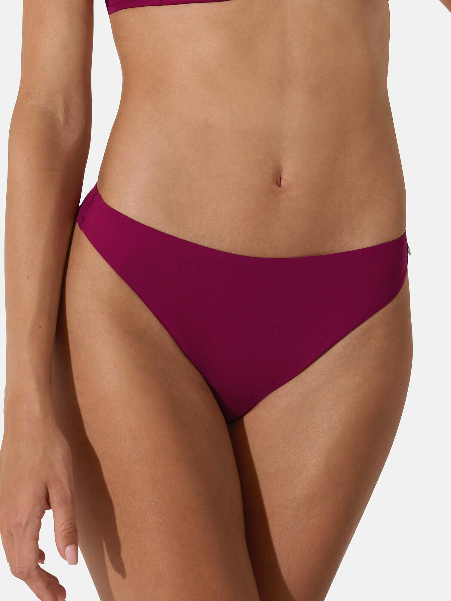 Image of Brasilianische Badeanzugstrümpfe Mit Niedriger Taille Palma Damen Violett 38