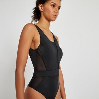 La Redoute Collections Maillot de bain avec empiècements en mesh  