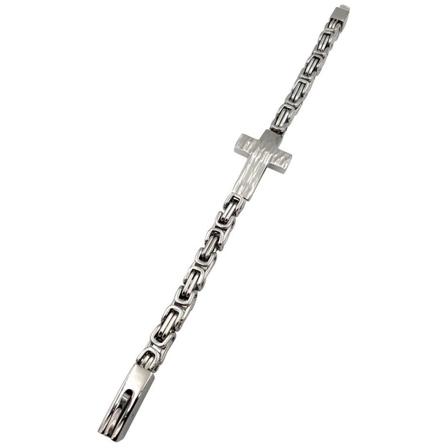 HEBE JEWELS  Byzantinisches Königsarmband mit Kreuz 