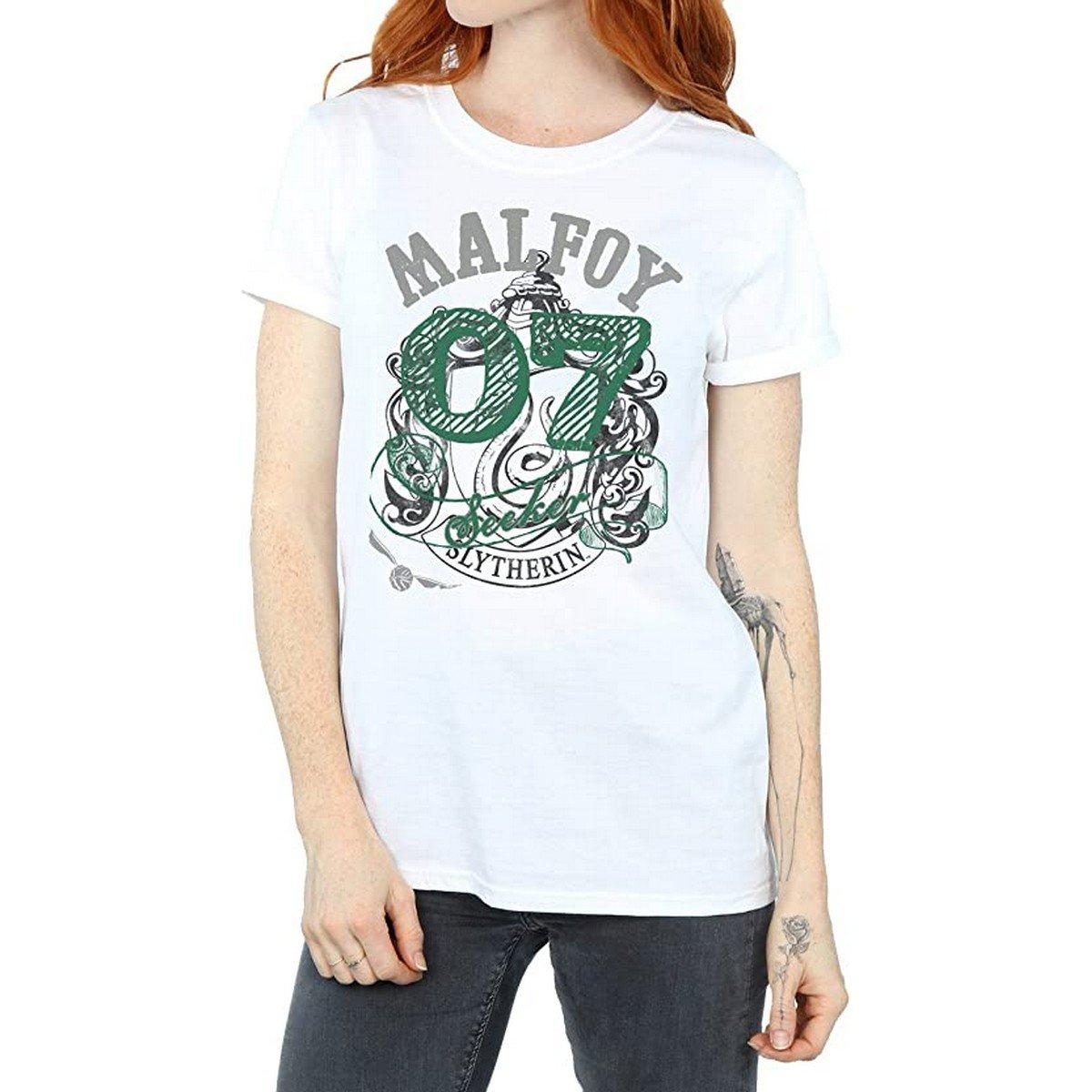 Image of Malfoy Tshirt Damen Weiss M