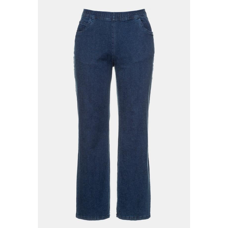 Ulla Popken Mary Marlenejeans weiter 5-Pocket-Schnitt Elastikbund  