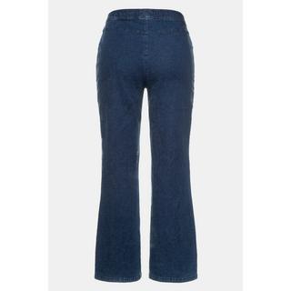 Ulla Popken  Marlenejeans Mary, weiter 5-Pocket-Schnitt, Elastikbund 