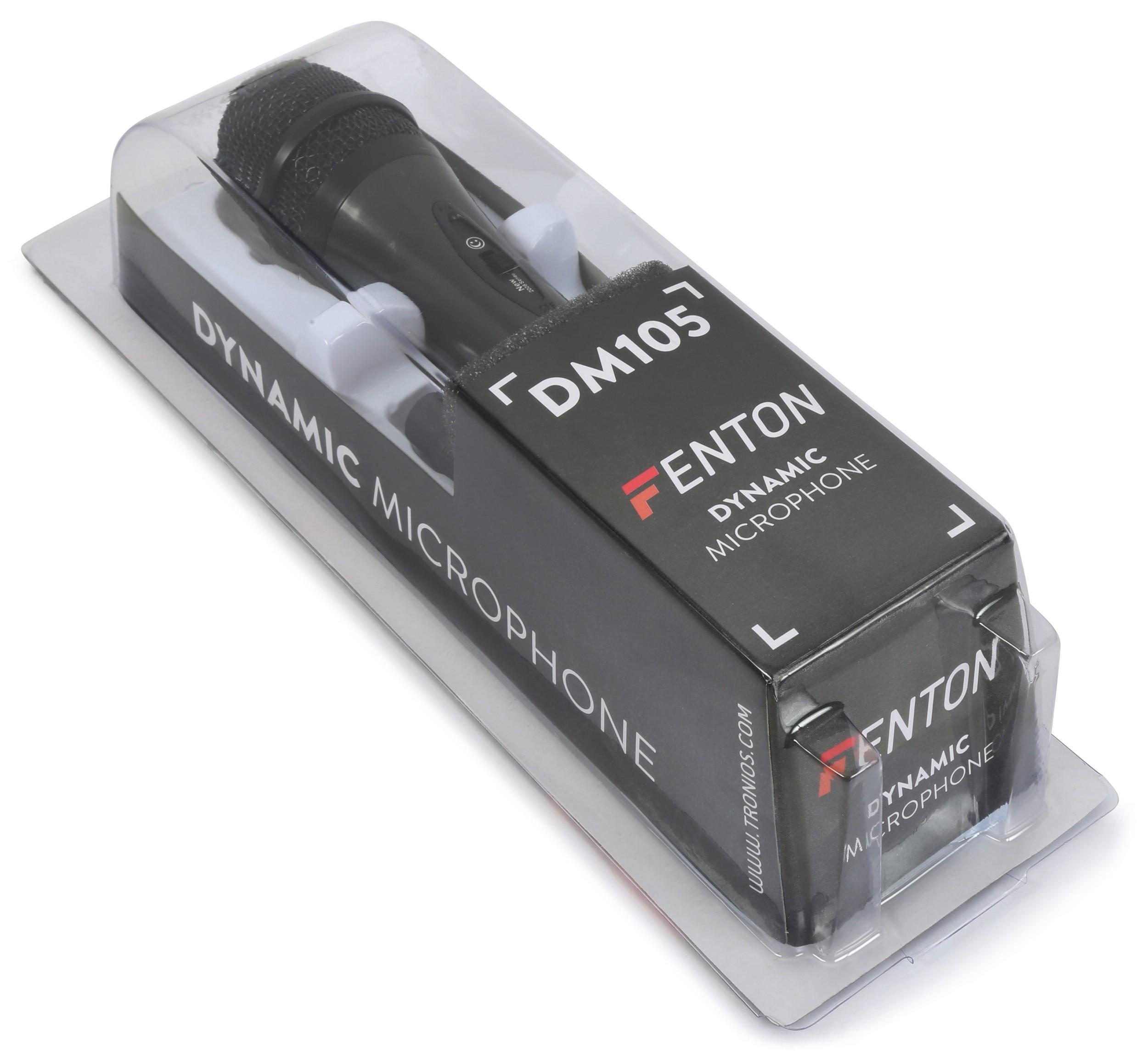 Fenton  Fenton DM105 Mikrofon Schwarz Bühnen-/Auftrittsmikrofon 