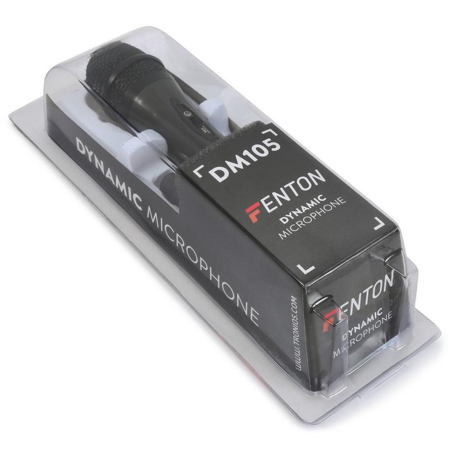 Fenton  Fenton DM105 microphone Noir Microphone de scène/direct 
