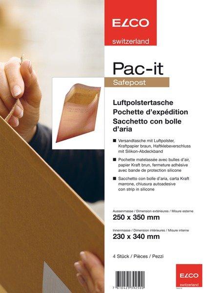Image of ELCO Luftpolstertasche 225x340mm 74552.92 braun 4 Stück ELCO Luftpolstertasche 225x340mm 74552.92 braun 4 Stück