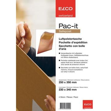 ELCO Luftpolstertasche 225x340mm 74552.92 braun 4 Stück