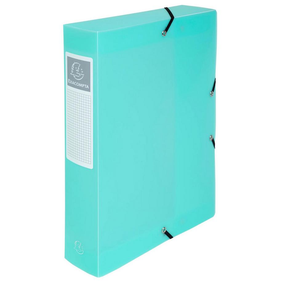 Exacompta Cartella portaprogetti dorso 60mm polipropilene Chromaline - A4 - x 8  