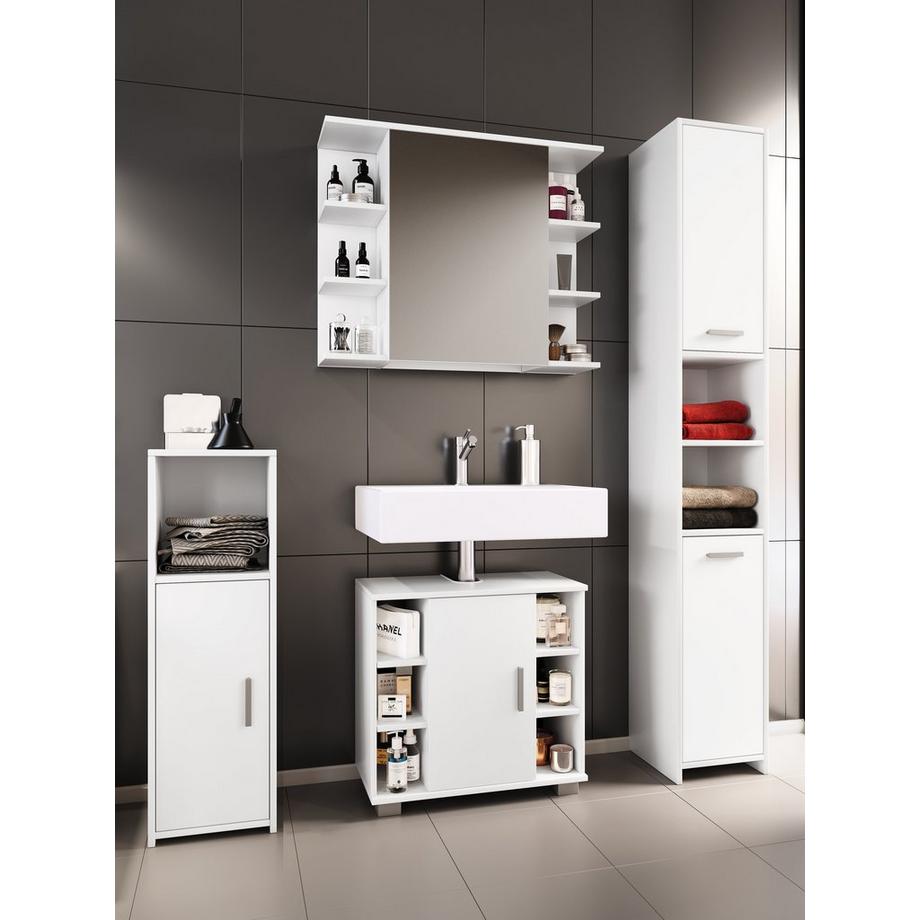 VCM 4-tlg. Komplett Badmöbel  Set Zalo ll  