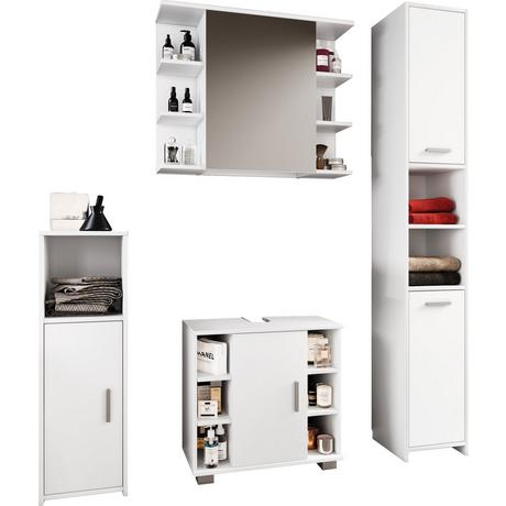 VCM 4-tlg. Komplett Badmöbel  Set Zalo ll  