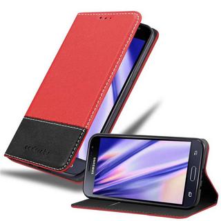 Cadorabo  Housse compatible avec Samsung Galaxy J3 2016 - Coque de protection avec fermeture magnétique, fonction de support et compartiment pour carte 