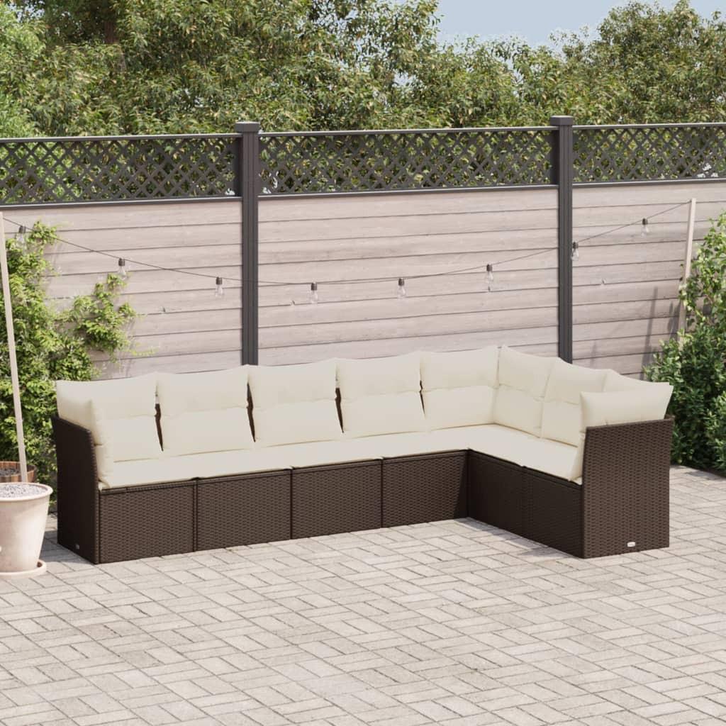 VidaXL Garten sofagarnitur poly-rattan  