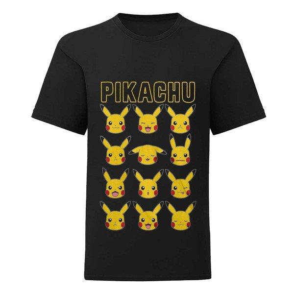 Image of Tshirt Pikachu Jungen Schwarz 140/146