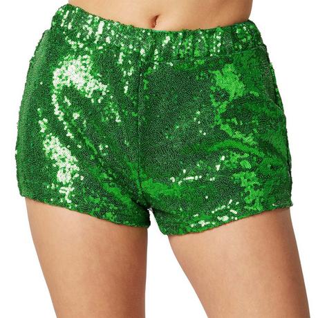 Tectake  Pailletten-Shorts 