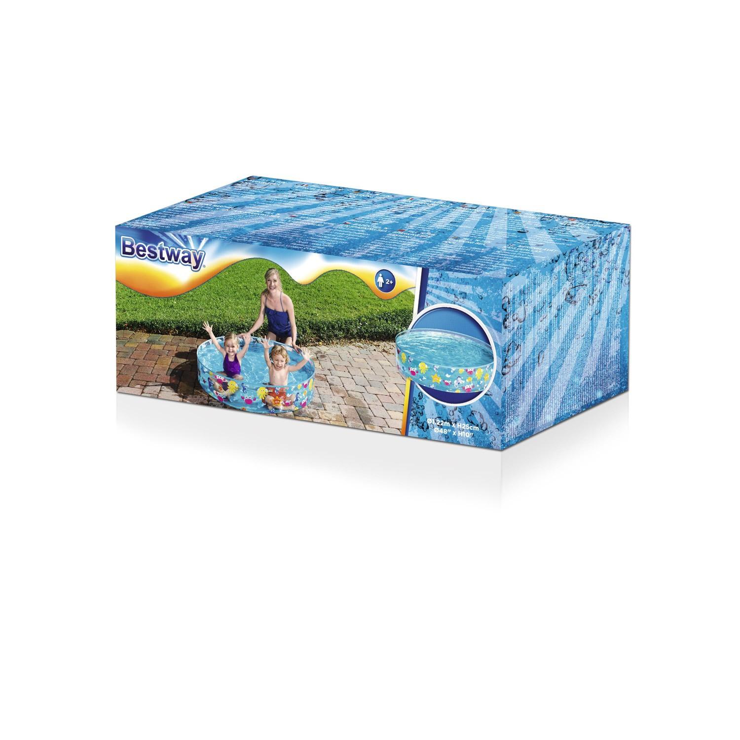 Bestway  Piscina Mare Scintillante Fill 'N Fun 122 X 25 Cm 