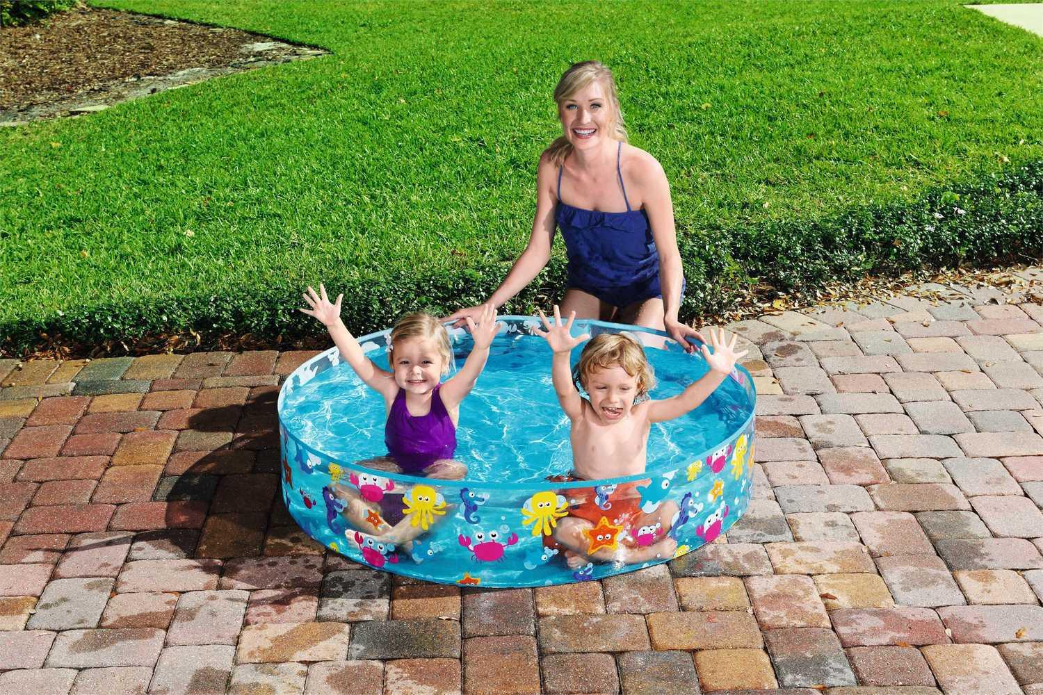 Bestway  Piscina Mare Scintillante Fill 'N Fun 122 X 25 Cm 