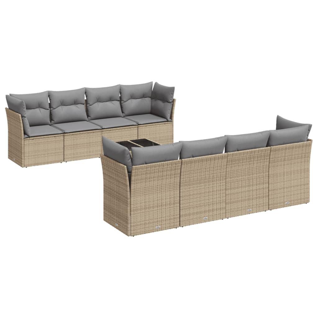 VidaXL Garten sofagarnitur poly-rattan  