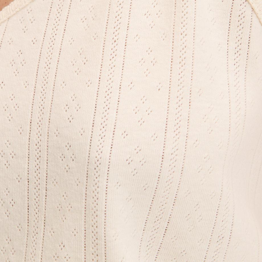 La Redoute Collections Pyjama Trois Pièces en Maille Pointelle  