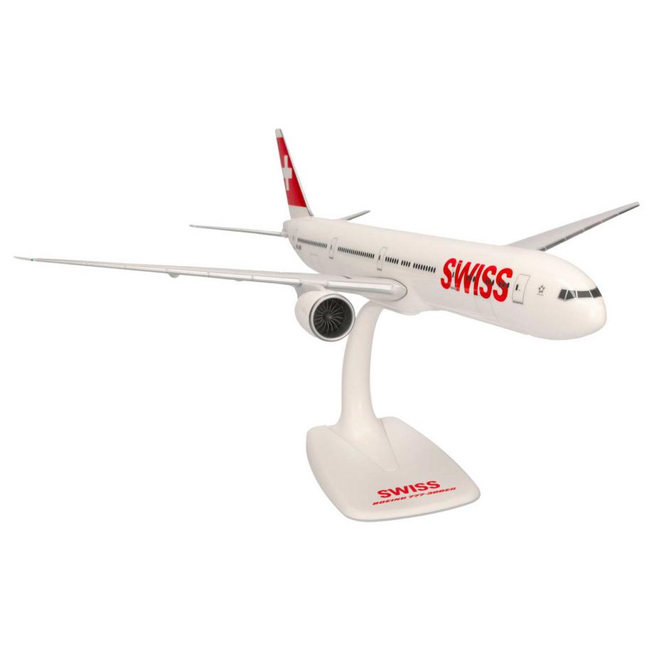 Herpa  Snap-Fit Flugzeugmodell Swiss International Air Lines Boeing 777-300ER (1:200) 