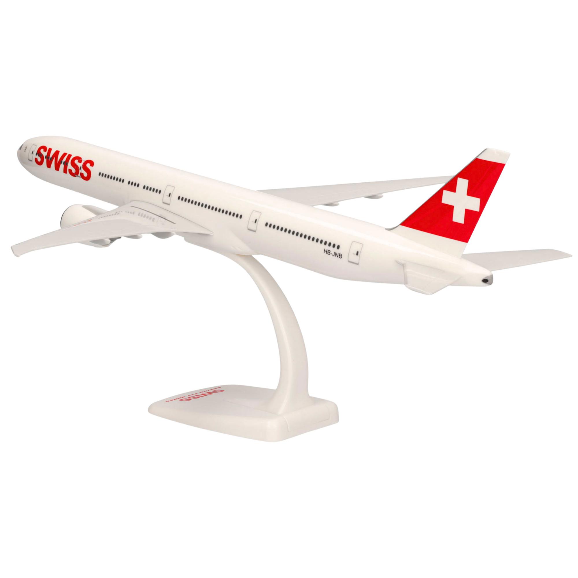 Herpa  Snap-Fit Flugzeugmodell Swiss International Air Lines Boeing 777-300ER (1:200) 
