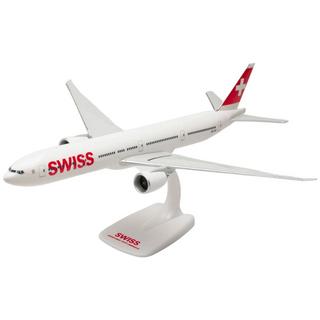 Herpa  Snap-Fit Modello di Aereo Swiss International Air Lines Boeing 777-300ER (1:200) 