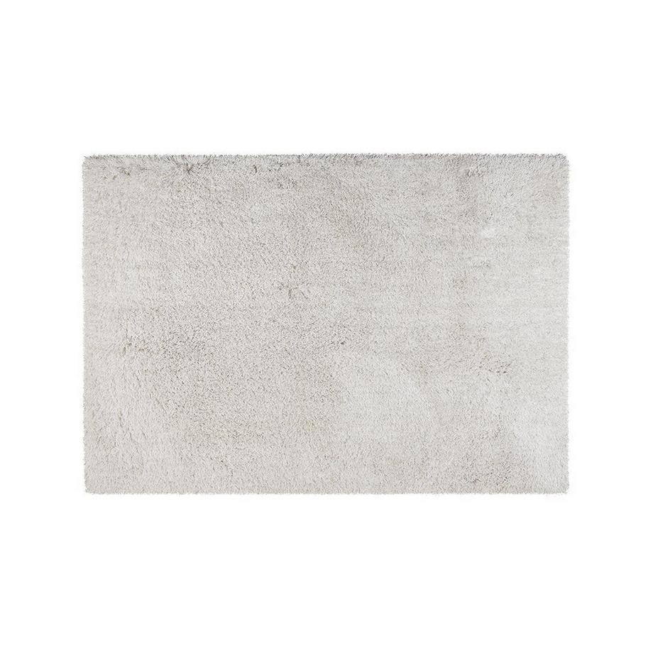 Tappeto shaggy in microfibra HARVEY poliestere Bianco 2
