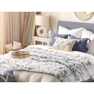 Beliani KOSI Coperta Moderna in Poliestere  