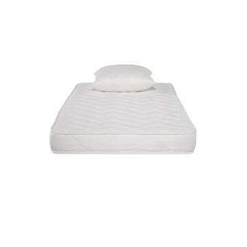 Matelas ECO | 1 place avec 1 Oreiller en flocons mémoire 60x60cm | mousse 25kg/m³ | 14 cm