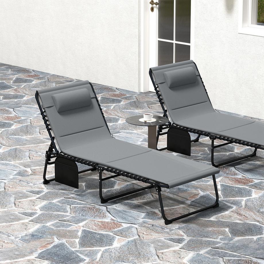 Outsunny Gartenliege Set  