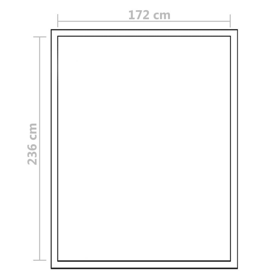 VidaXL Gewächshaus plastik  