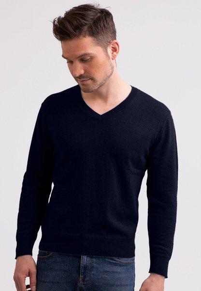 CASH-MERE.CH  Kaschmir V-Ausschnitt Pullover 