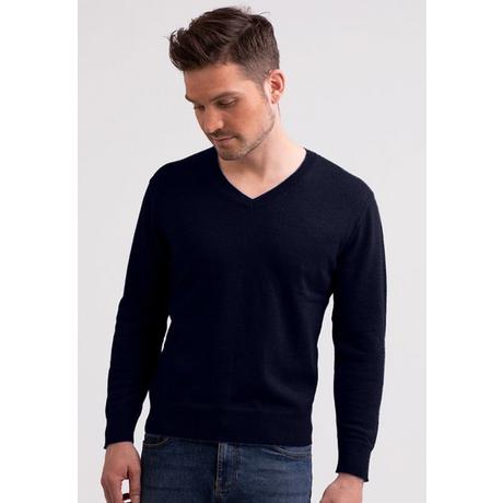 CASH-MERE.CH  Kaschmir V-Ausschnitt Pullover 