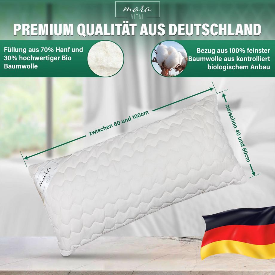 Mara Vital Mara Vital Cuscino Canapa Bio GOTS  