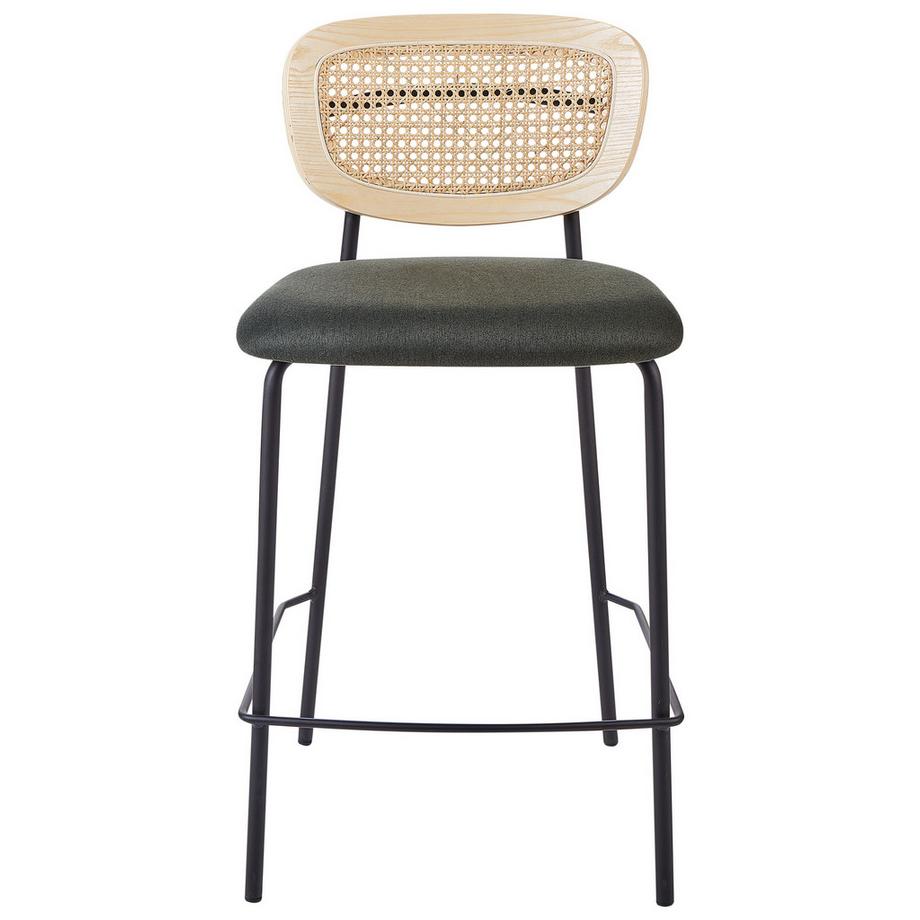 Beliani Set di 2 sedie alte en Ferro Retrò MAYETTA  