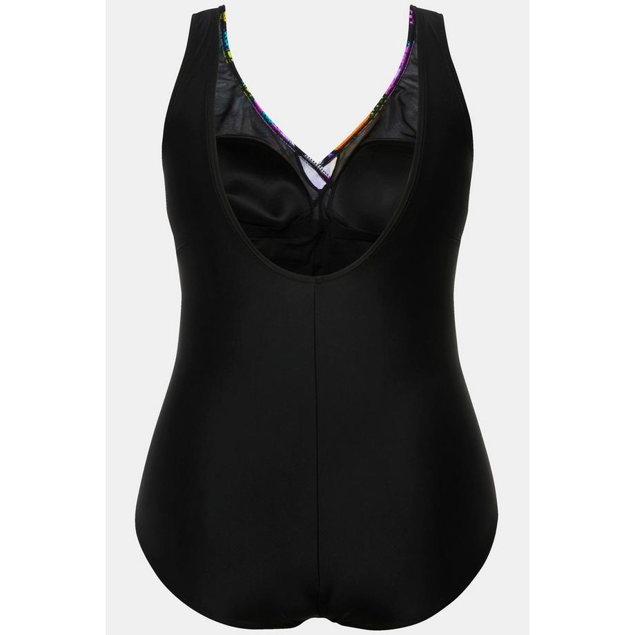 Ulla Popken Maillot de bain Lettres Bonnets Souples  