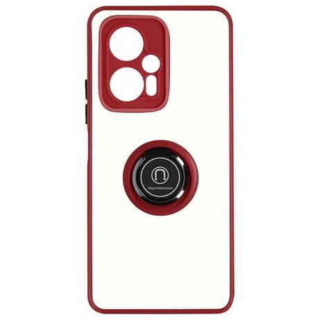 Avizar  Ring-Hülle für Xiaomi Poco X4 GT Rot 