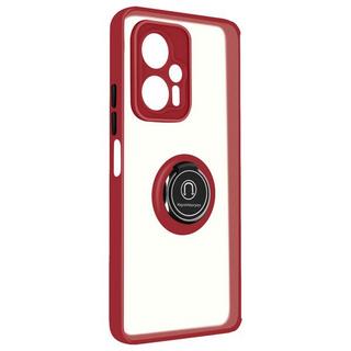 Avizar  Coque Xiaomi Poco X4 GT Rouge Anneau 