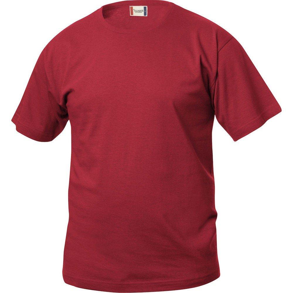 Image of Basic Tshirt Jungen Rot Bunt 158/164