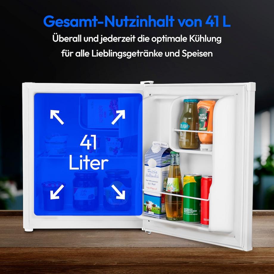 Medion MEDION MD 37724 frigorifero Libera installazione 41 L D Bianco  